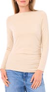 Halogen® Boat Neck Long Sleeve Top