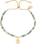 Estella Bartlett Amelia Rooting for You Agate Bead Slide Bracelet