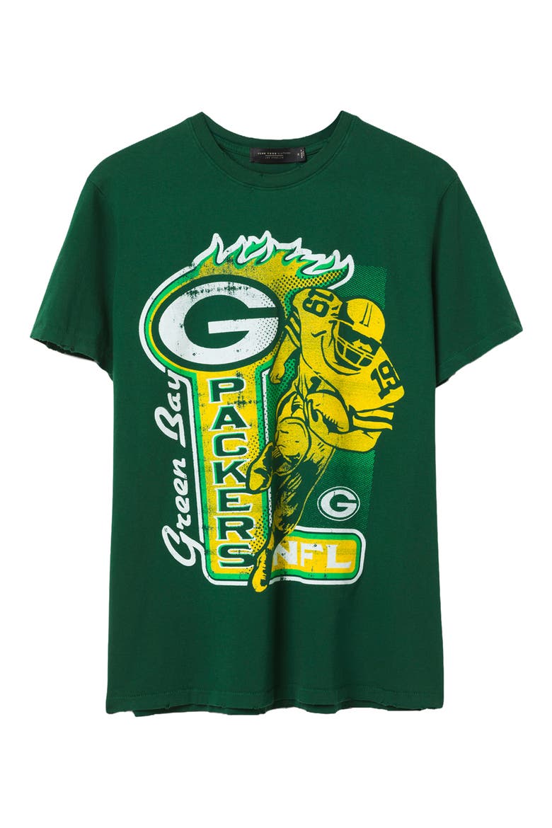 Packers Running Back Cotton Graphic T-Shirt, Main, color, HUNTER
