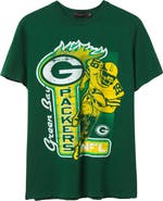 Junk Food Packers Running Back Cotton Graphic T-Shirt