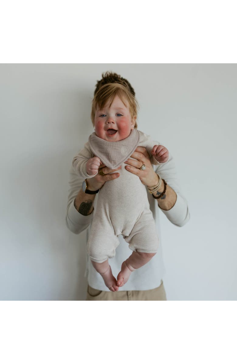 Parker Baby Co. Muslin Bandana Bibs, Alternate, color, Stormy