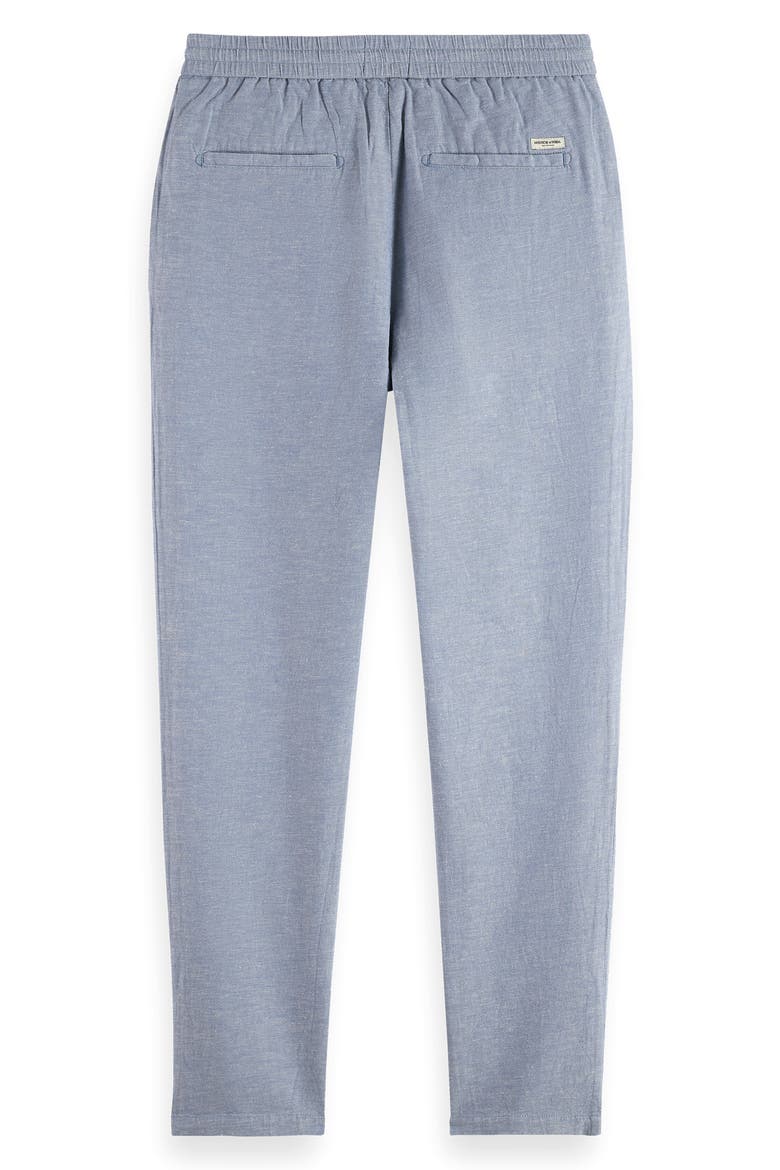 Warren Cotton & Linen Pants, Alternate, color, INFINITY