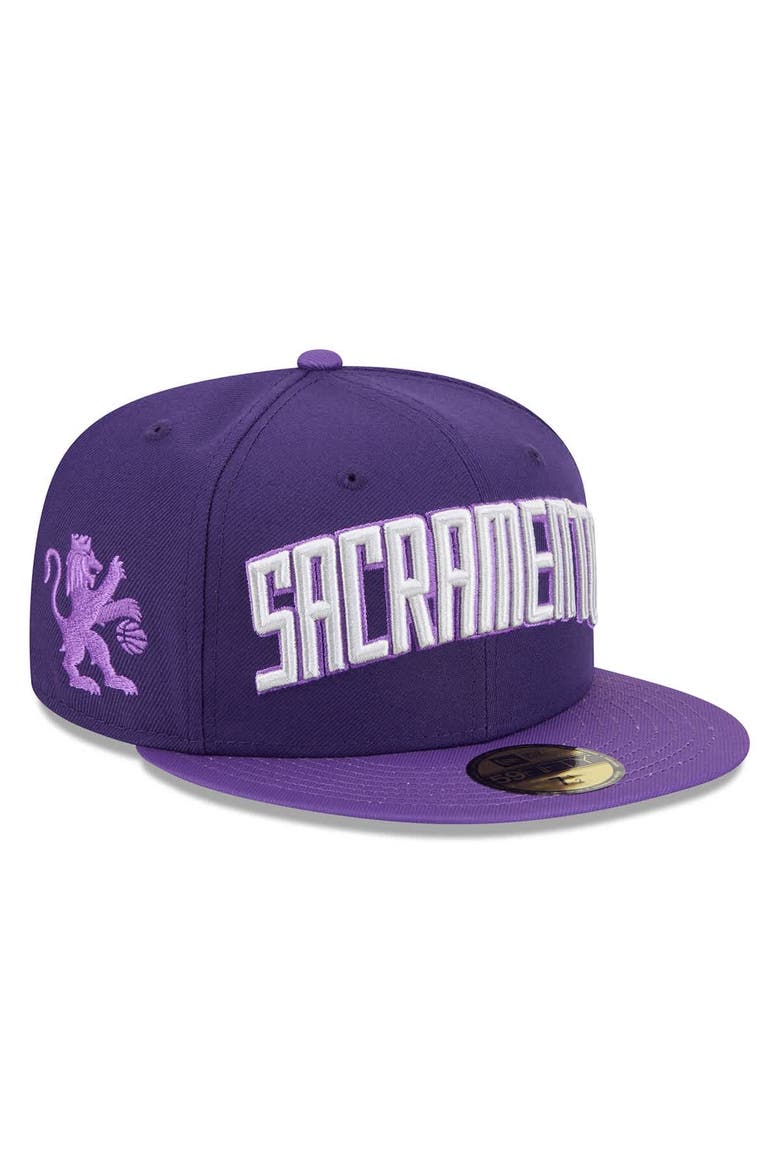 Men's New Era Purple Sacramento Kings 2025/26 City Edition Alternate 59FIFTY Fitted Hat, Main, color, Purple