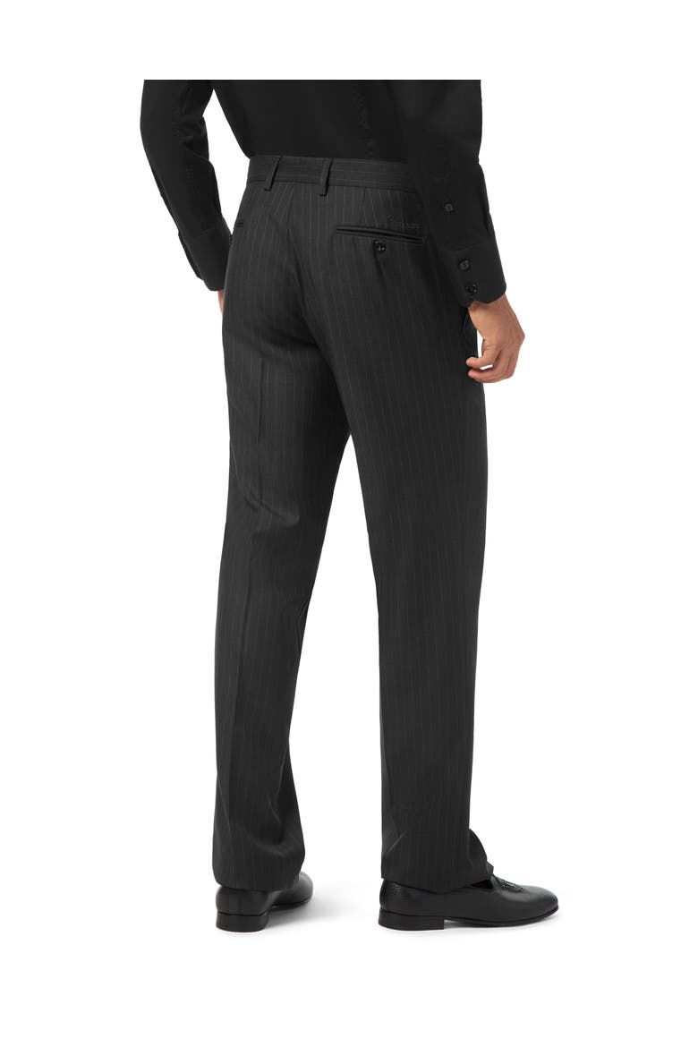 Gessato Classic Trousers Joy Fit Men, Alternate, color, black