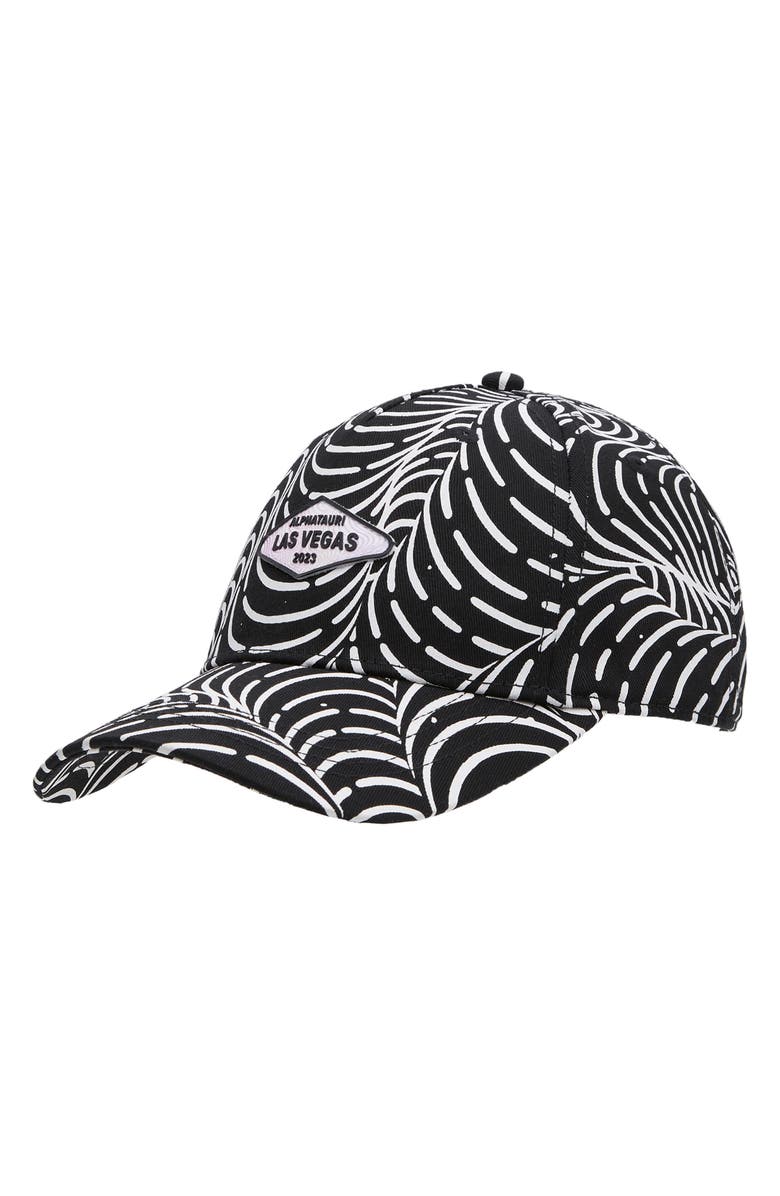 AlphaTauri Cotton Twill Baseball Cap, Main, color, 
