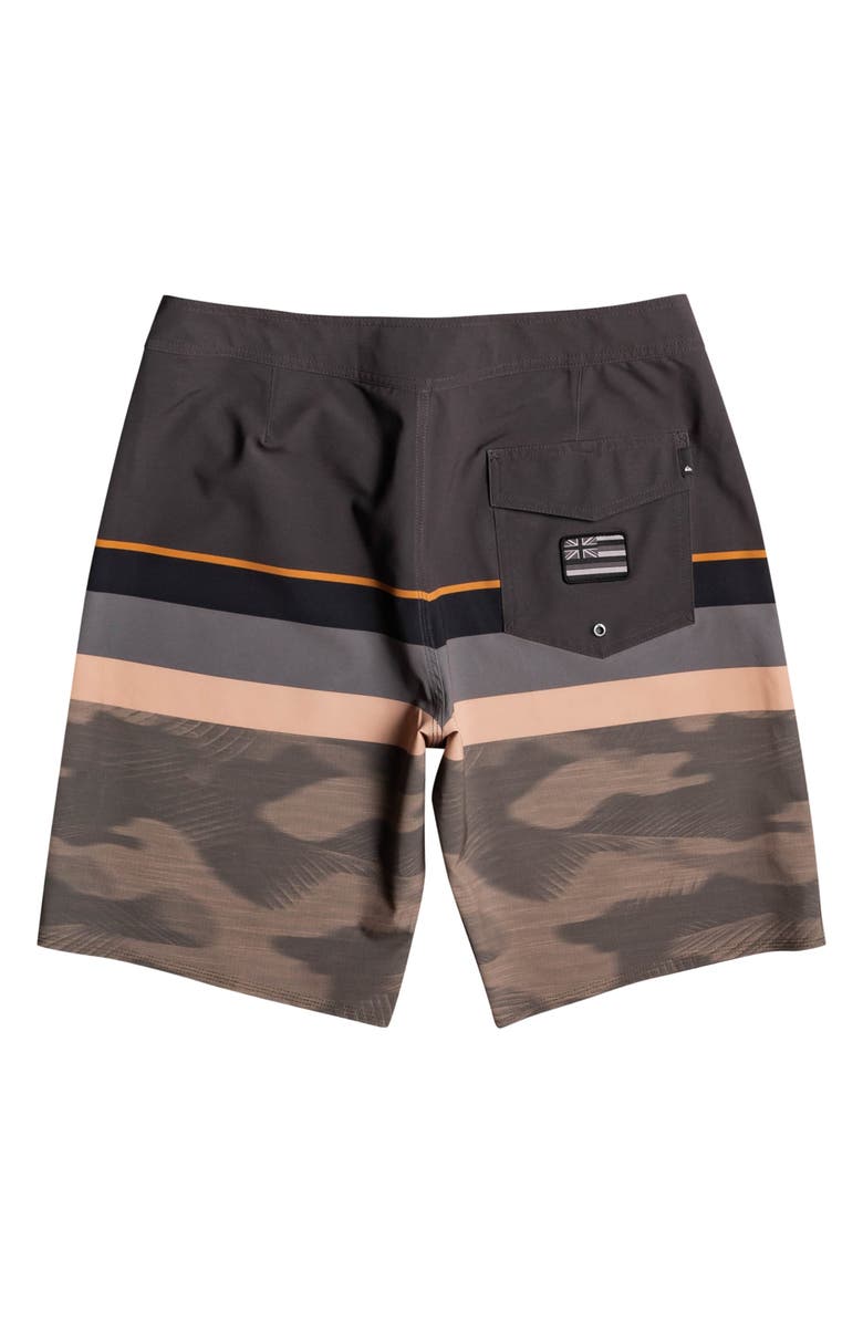 Quiksilver Surfsilk Faded Stripe 2 Board Shorts, Alternate, color,