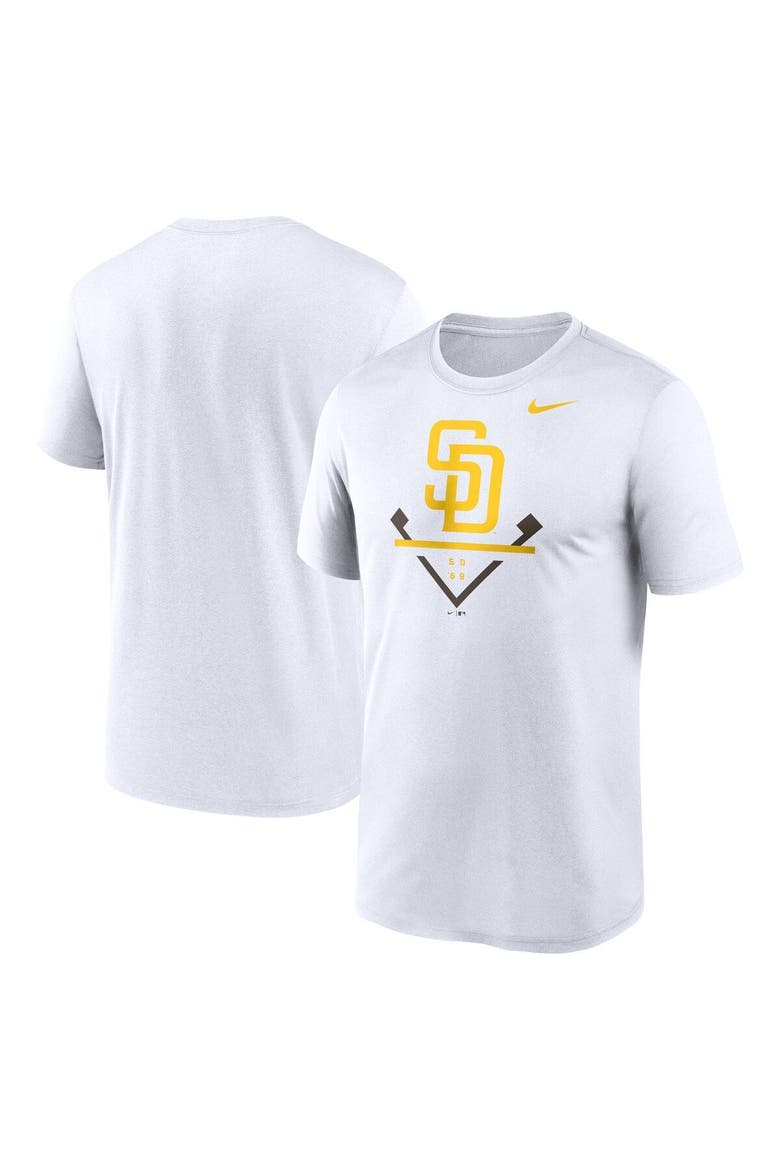 Men's Nike White San Diego Padres Icon Legend T-Shirt, Main, color, White