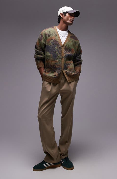 Deux Par Deux Jacquard Knitted Sweater And Pants Set Beige - Nomad Deux Par Deux Jacquard Knitted Sweater And Pants Set Beige - Nomad