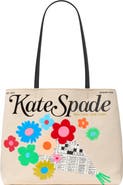 Kate Spade New York fresh picks canvas tote