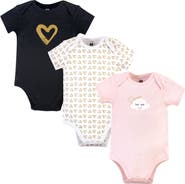 Hudson Baby Three-Piece Set of Cotton Bodysuits