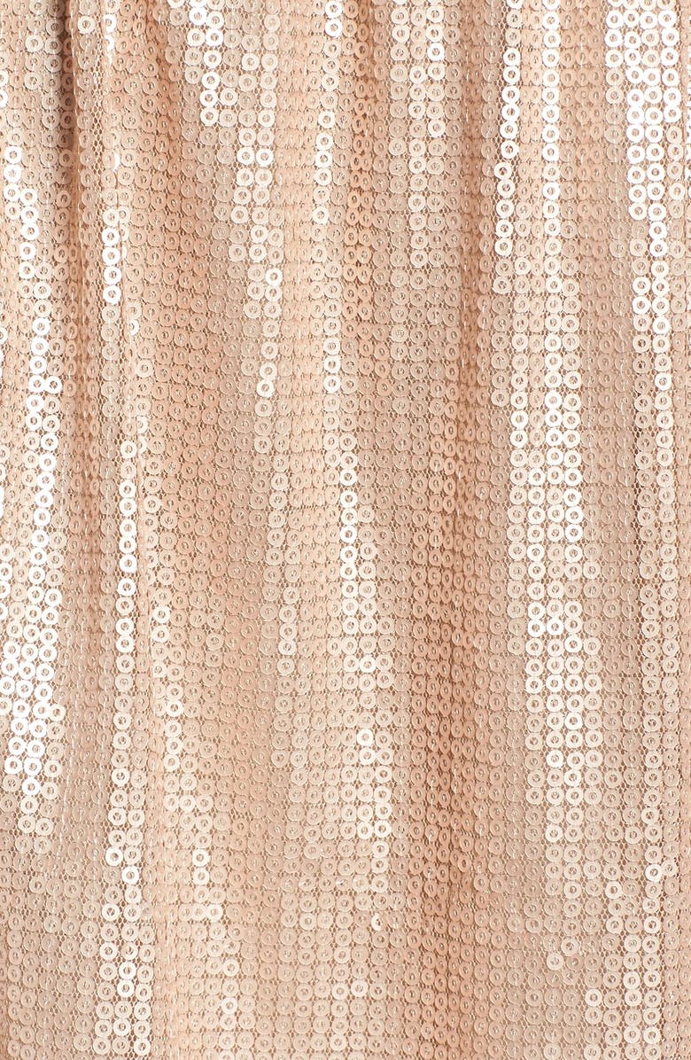 ASTR the Label ASTR Sequin Sleeveless Romper, Alternate, color, 