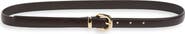 Madewell Skinny Leather Belt