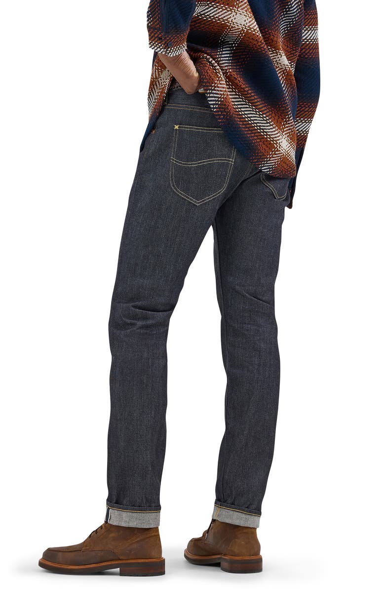 Lee 101 Regular Fit Straight Leg Cowboy Jeans, Alternate, color, Dry Indigo