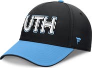 FANATICS Men's Fanatics Black/Light Blue Utah Mammoth Authentic Pro Rink Team Code Flex Hat