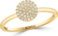 EFFY Pavé Diamond Disc Ring