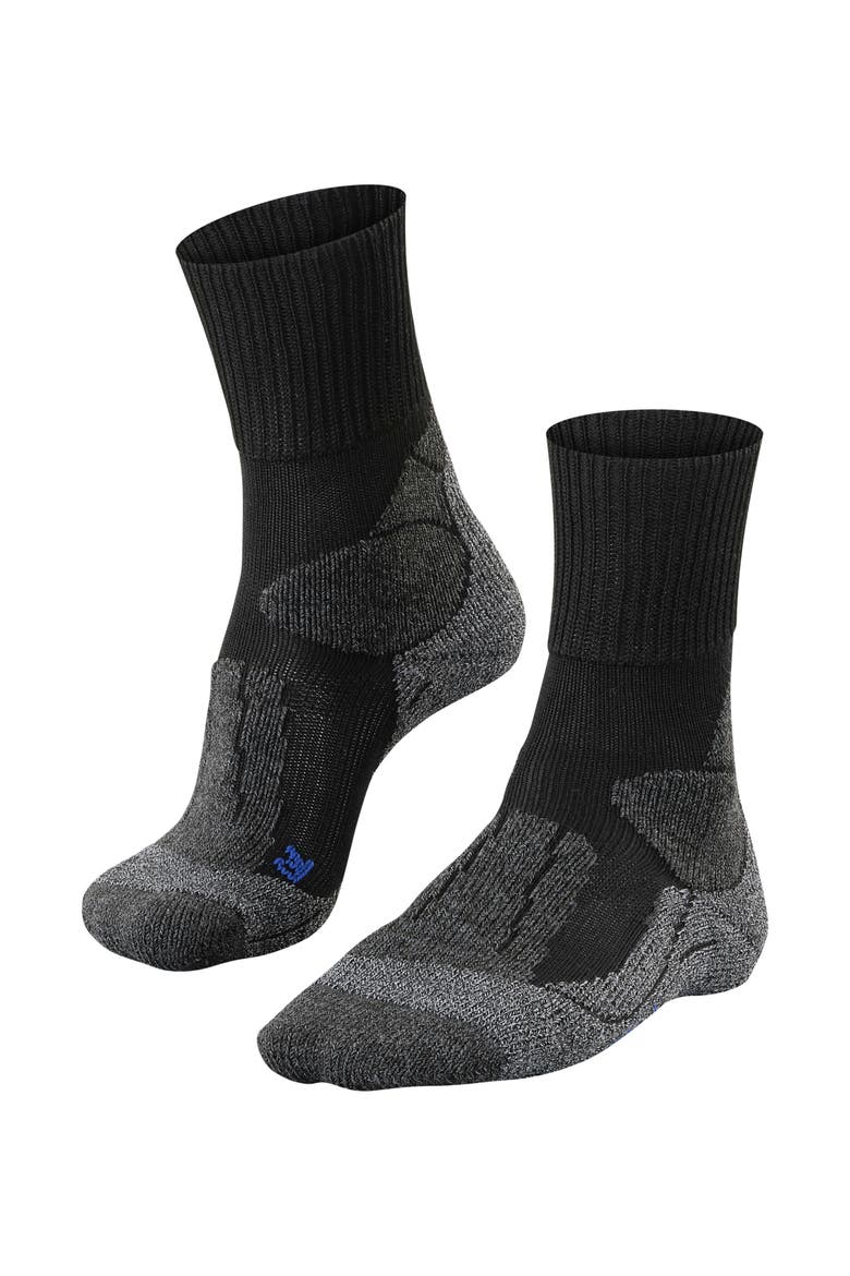 TK1 Adventure Cool Hiking Socks, Main, color, Black-Mix