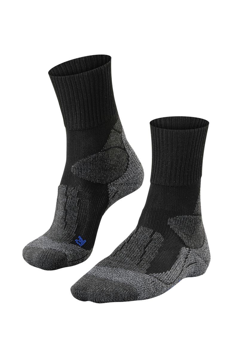 Falke TK1 Adventure Cool Hiking Socks, Main, color, Black-Mix