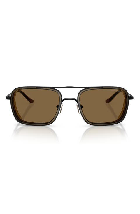 54mm Square Sunglasses