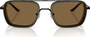 Emporio Armani 54mm Square Sunglasses