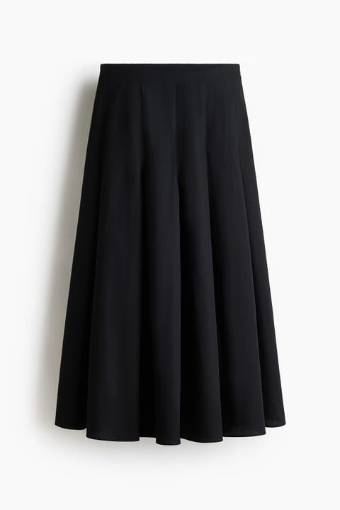 Circular Poplin Skirt