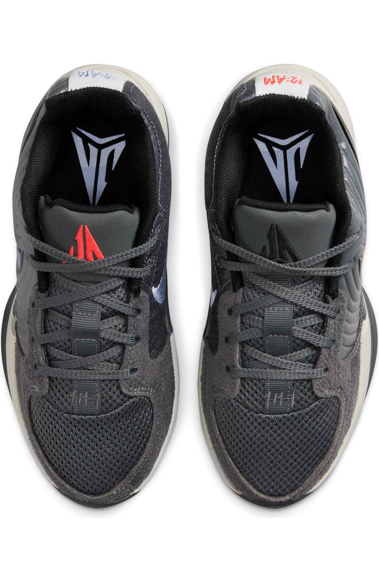 Nike Ja 2 Basketball Shoe, Alternate, color, Iron Grey/ Light Bone/ Crimson