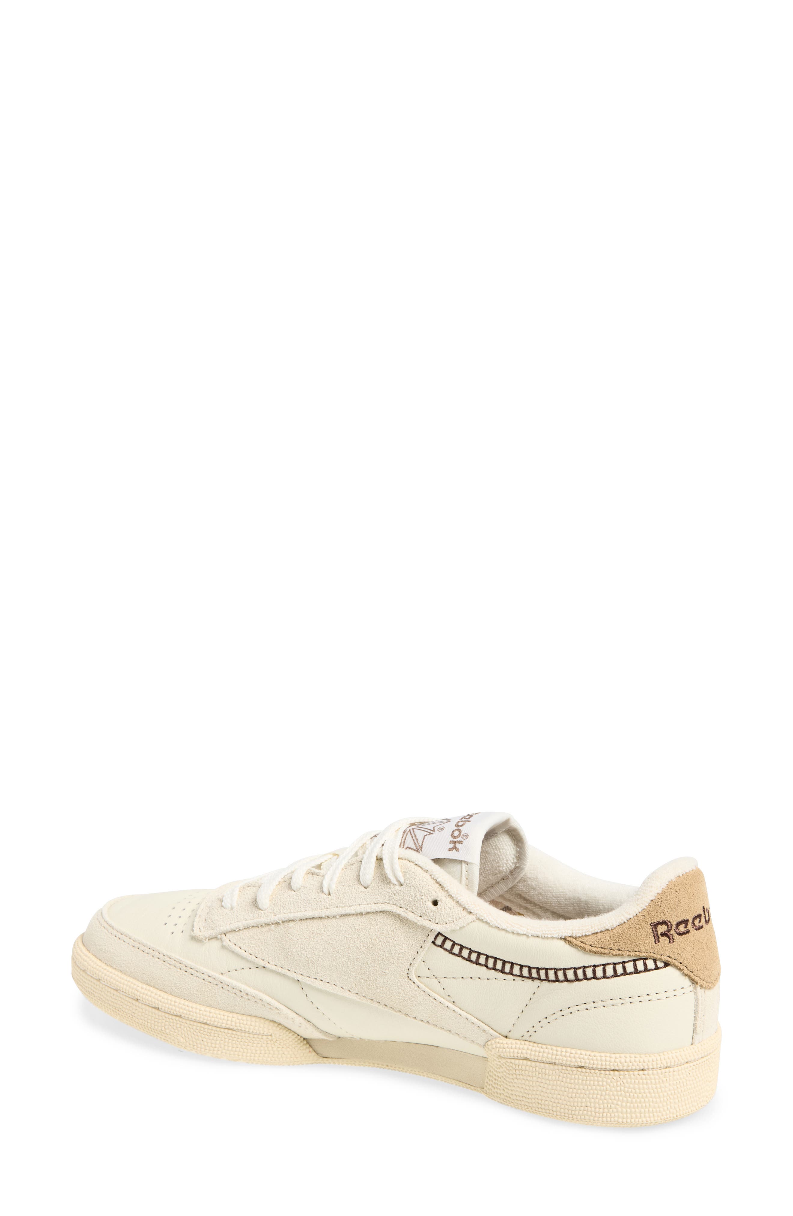 Club C 85 Sneaker, Alternate, color, CHALK BROWN BROWN