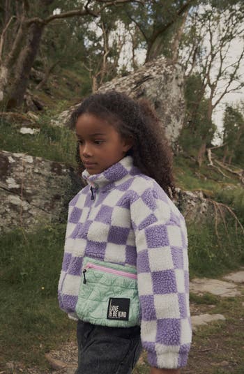 NEXT Kids' Check Fleece Jacket | Nordstrom