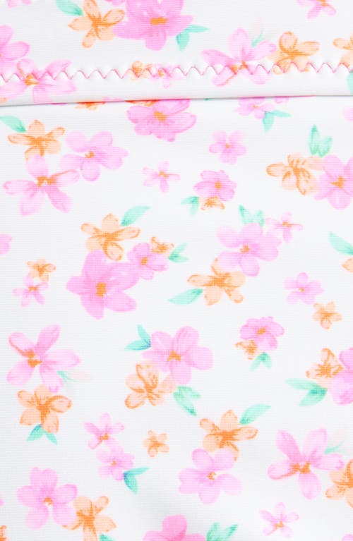 Kulani Kinis Flamingo Flora Y Cheeky Bikini Bottoms In Flamingo Flora