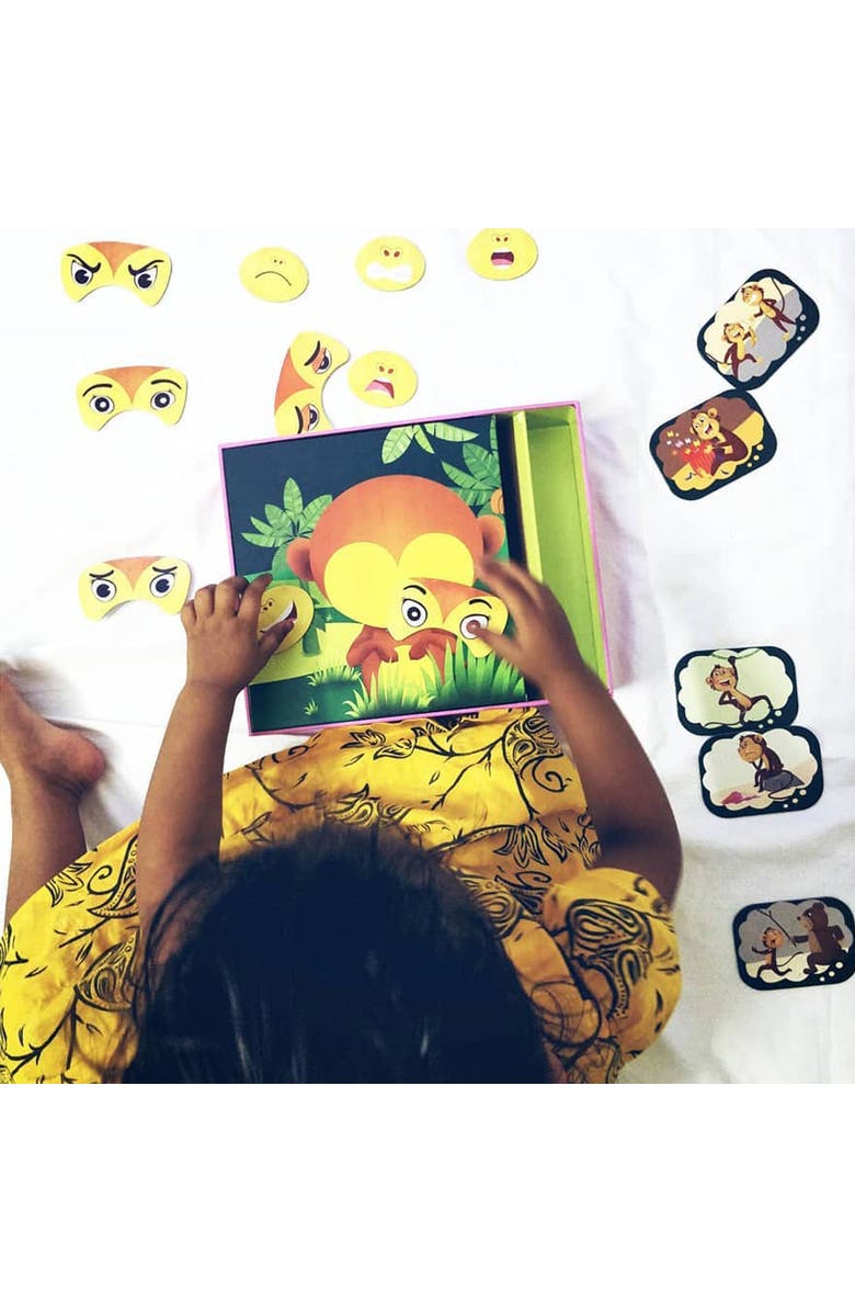 Chalk & Chuckles Monkey Expression, Alternate, color, NO COLOR