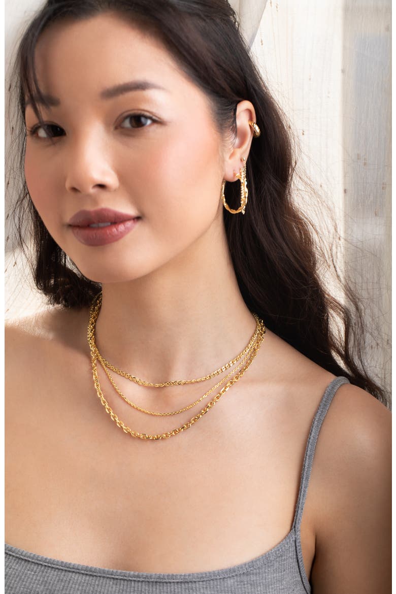 14K Gold Chain Necklace (Nordstrom Exclusive), Alternate, color, 14K YELLOW GOLD