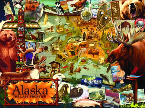 Alaska, the Final Frontier 1000 piece Jigsaw Puzzle for Adults