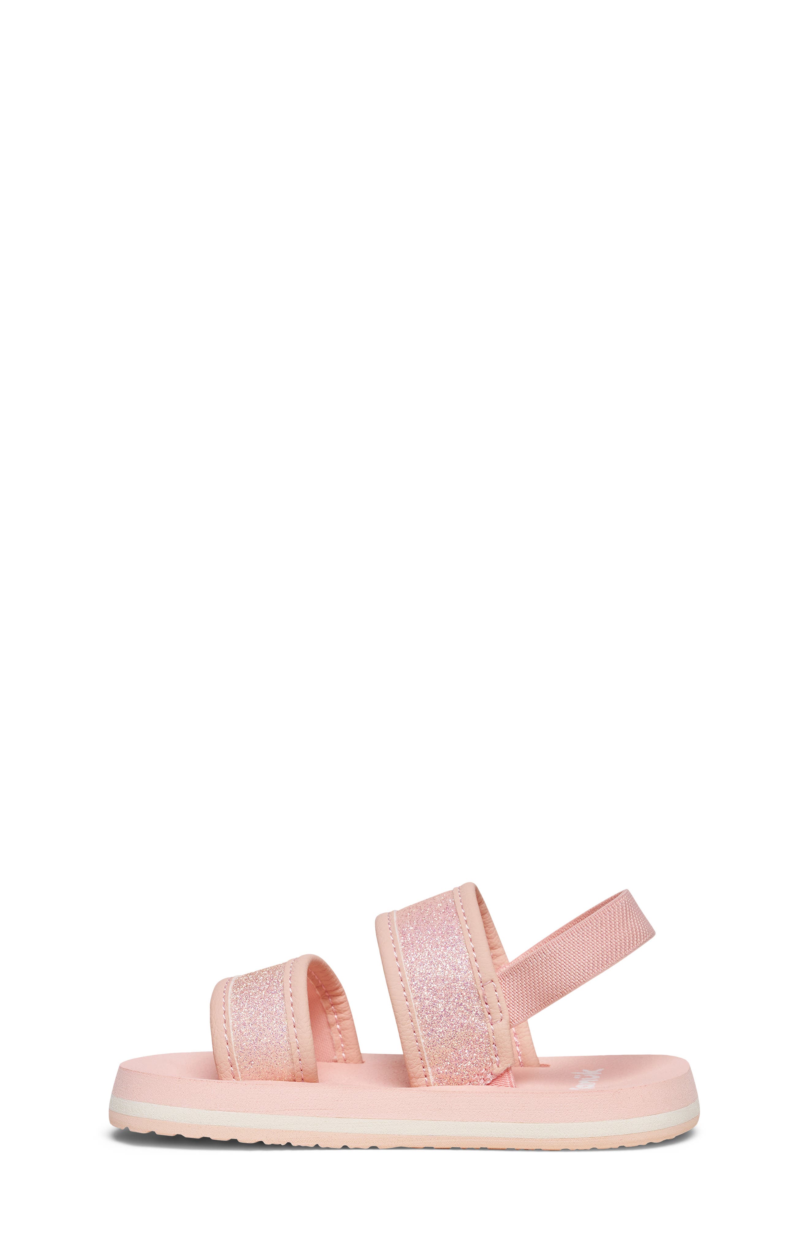 Wavy Sandal, Alternate, color, PEACHY KEEN