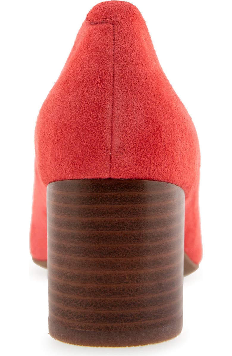 Aerosoles Ebel Block Heel Pump - Wide Width Available, Alternate, color, Coral Suede