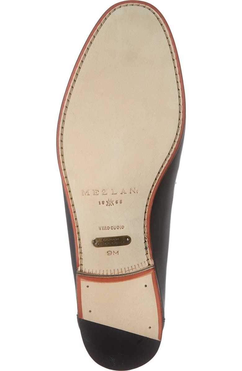 Mezlan Sica Crocodile Leather Penny Loafer, Alternate, color,