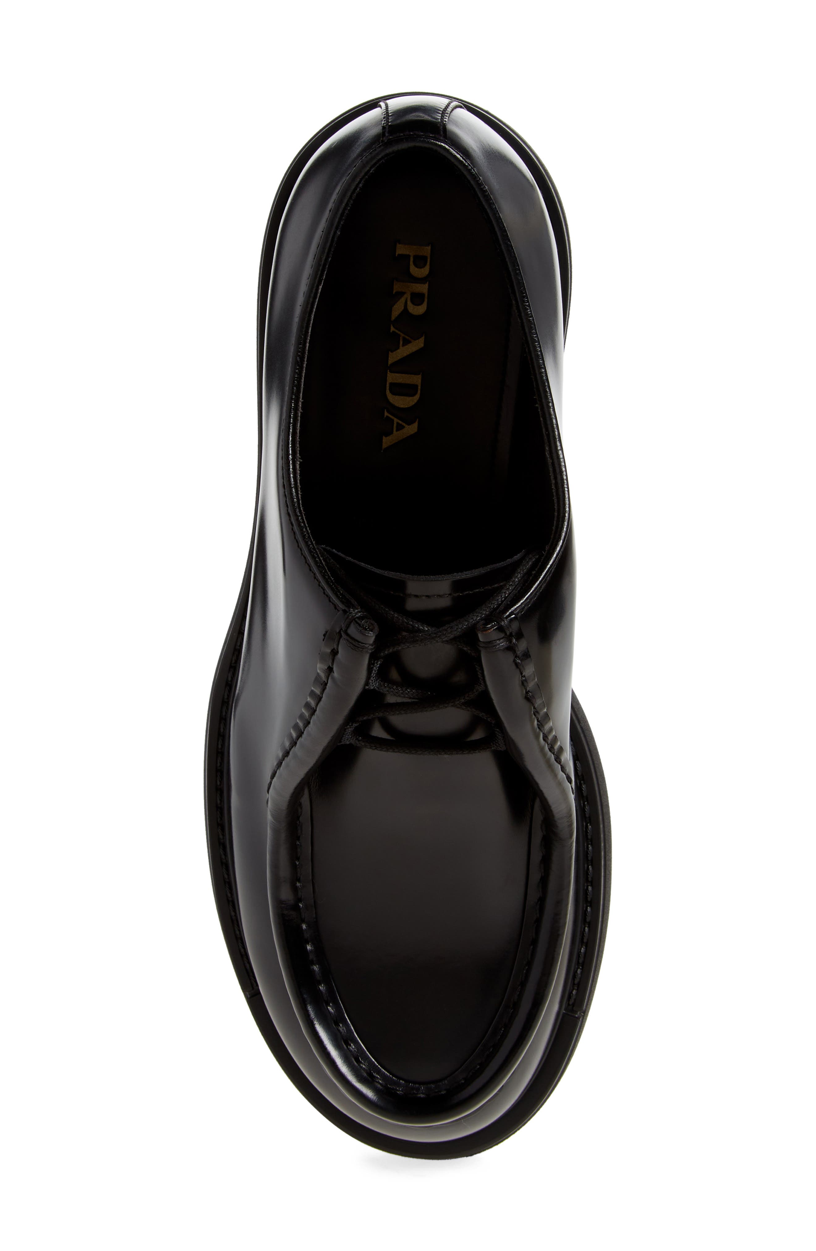 Spazzolato Derby, Alternate, color, NERO