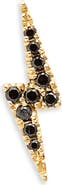 MARIA TASH Black Diamond Single Stud Earring
