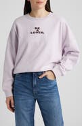 BOSS Orange Ever Valentine Graphic Cotton Sweatshirt