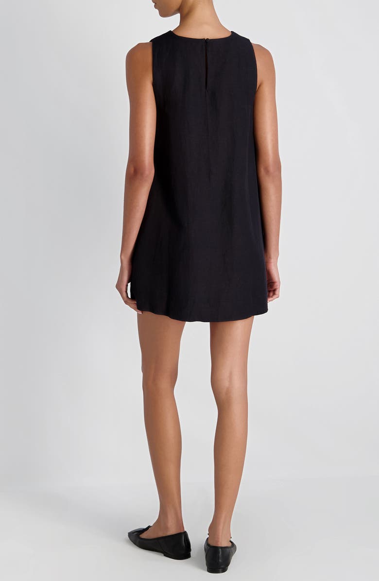 French Connection Copper Sleeveless Shift Minidress, Alternate, color, Black
