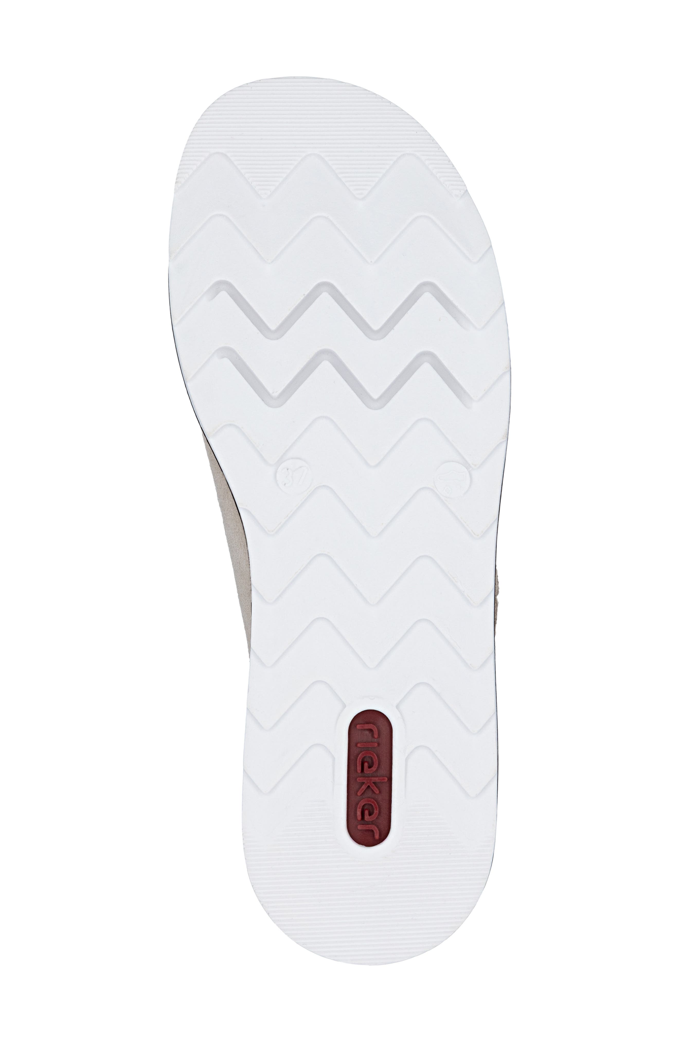 Rieker Regina 55 Slide Sandal, Alternate, color, Iceberg/ Beige