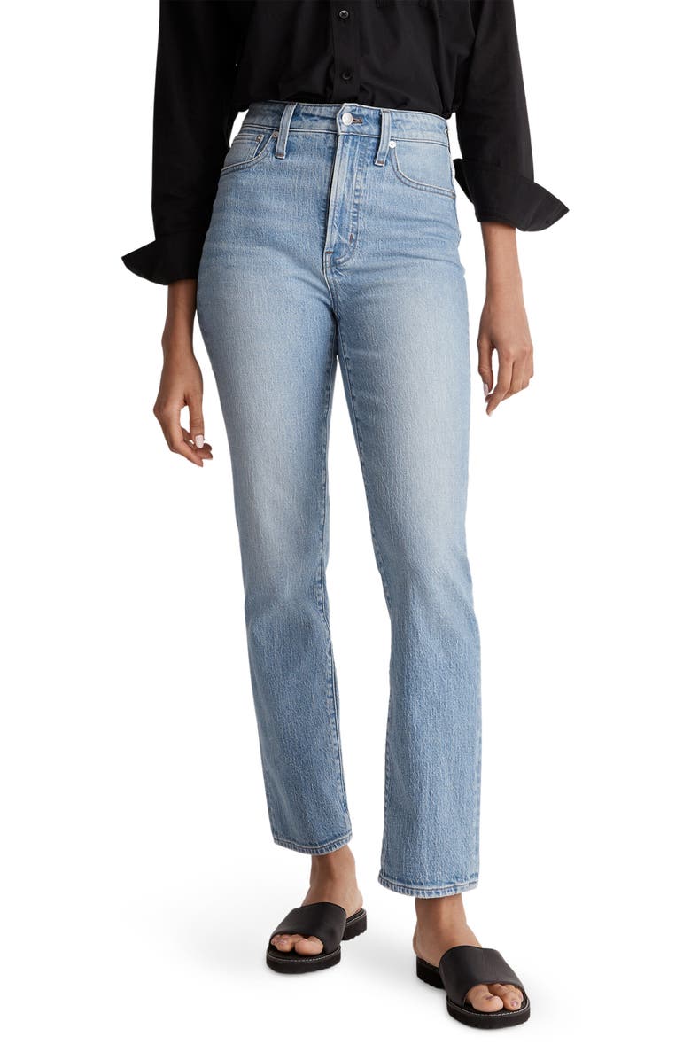 Madewell The Perfect Vintage Straight Leg Jeans, Main, color, 