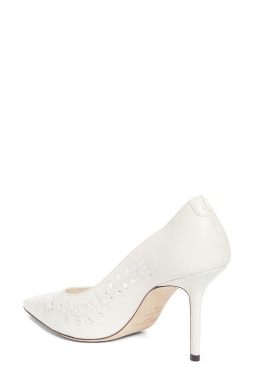 Jimmy Choo Love 85 Beaded Mesh Pumps