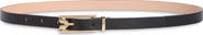 Victoria Beckham Dorian Micro Leather Belt