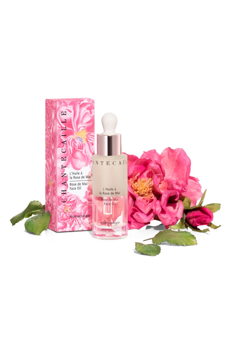 Chantecaille John Derian Rose de Mai Face Oil, Alternate, color,