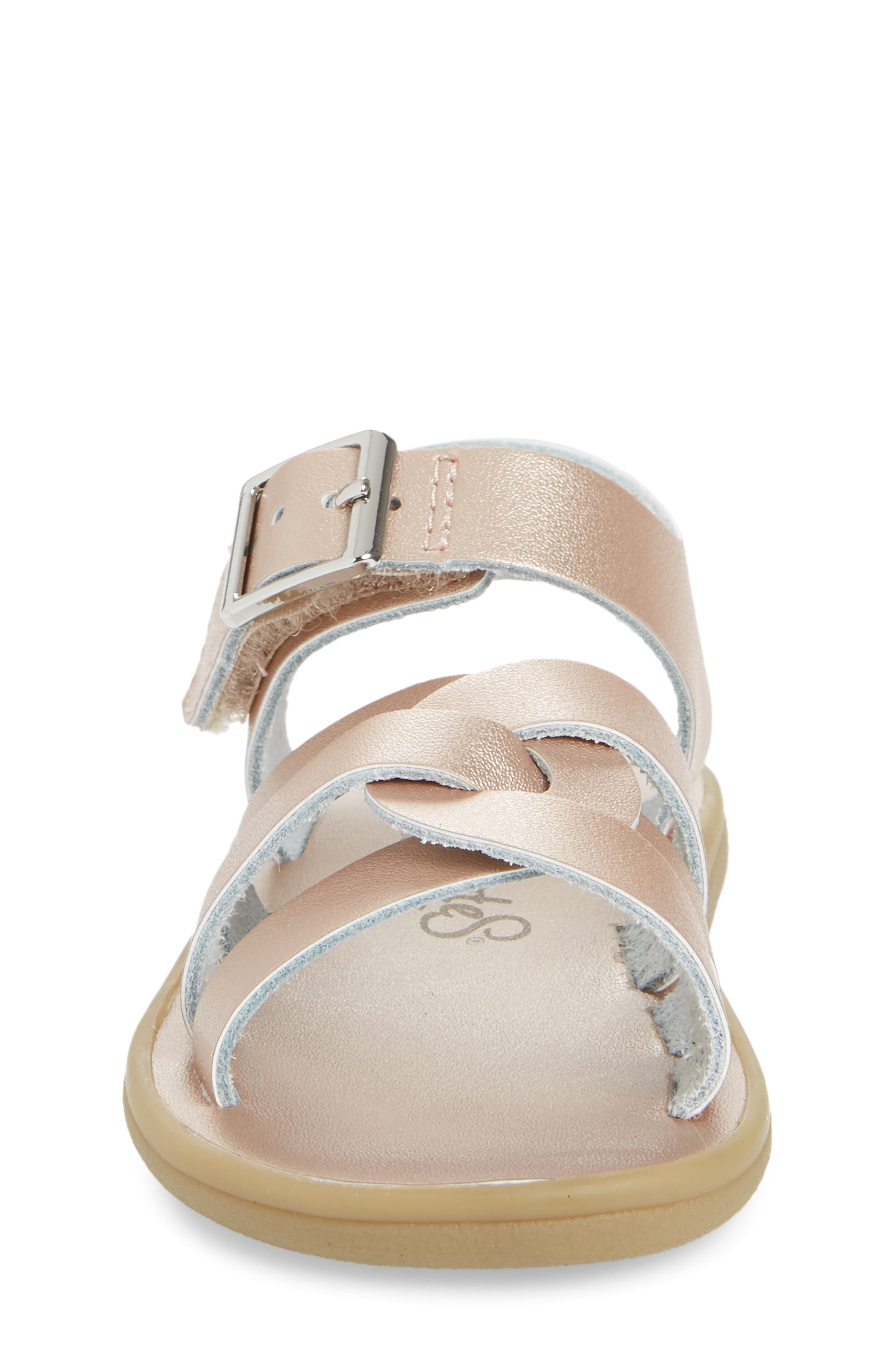Wave Waterproof Sandal, Alternate, color, ROSE GOLD