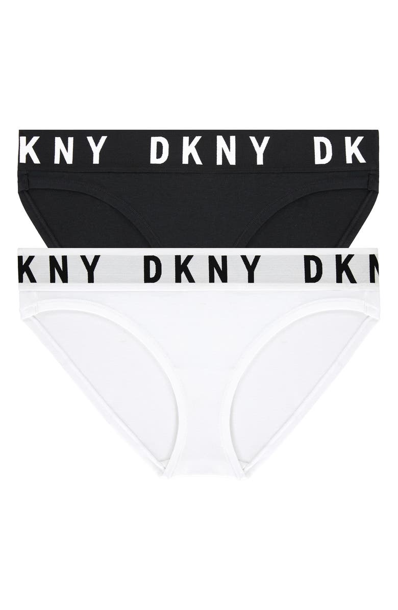 DKNY Cozy Assorted 2-Pack Boyfriend Bikinis, Main, color,