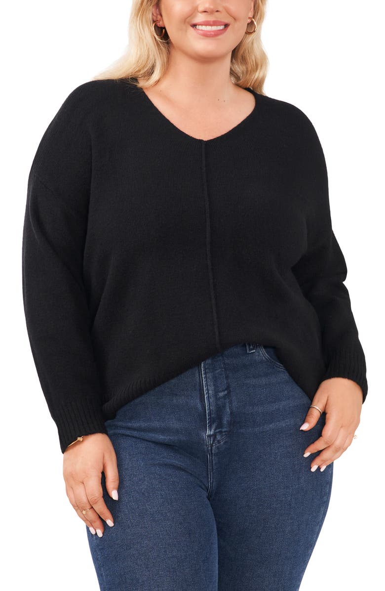 Vince Camuto Cozy Seam Sweater, Main, color, 