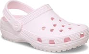CROCS Kids' Classic Hearts Cutout Clog