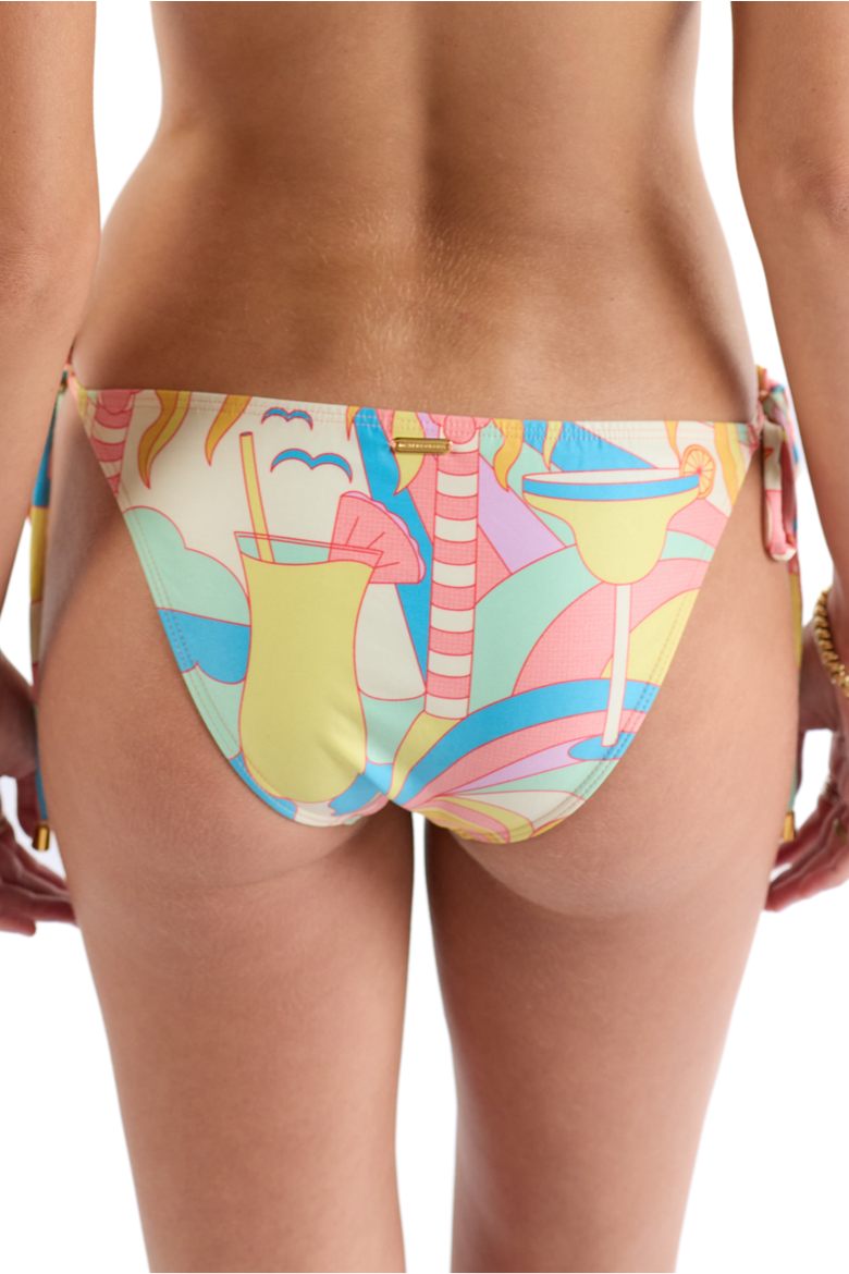 The Paradiso - String Bikini Bottom, Alternate, color, Yellow