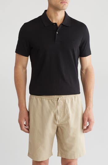 Jack & Jones Premium crochet knitted polo shirt in tan | ASOS