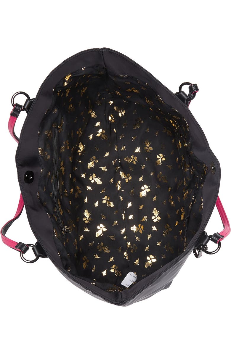 Betsey Johnson Kisses Tote Bag, Alternate, color,